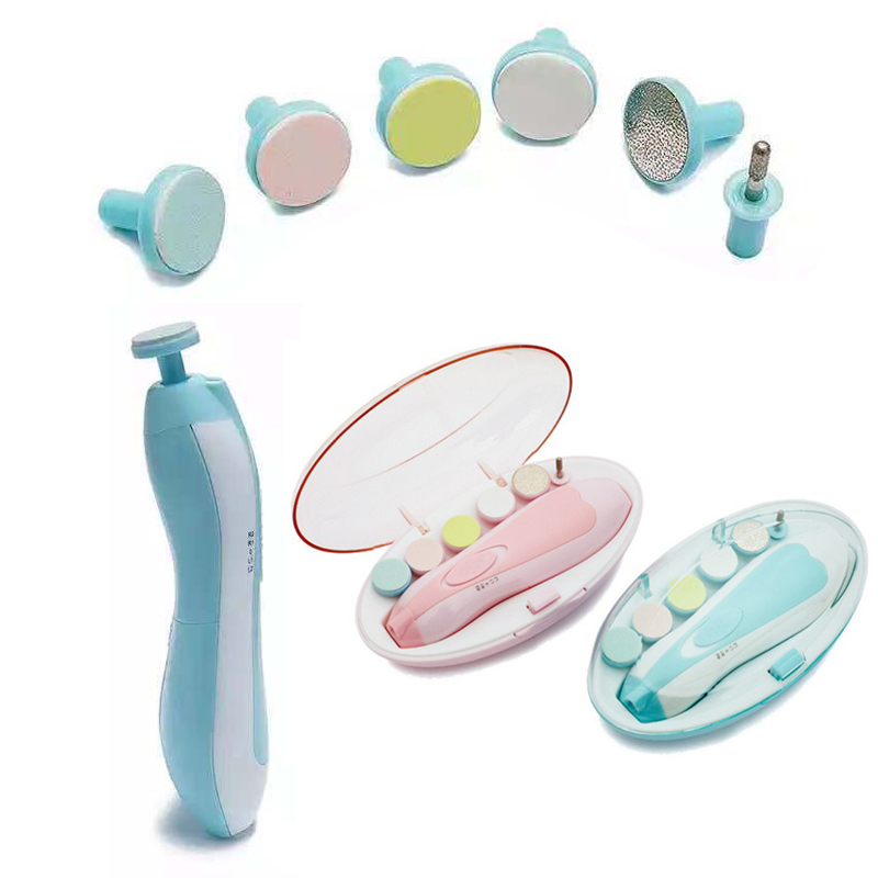 Baby Nail Trimmer Electric - Multifunctionele elektrische baby-nageltrimmer Baby-nagelvijlknipper Tenen Vingernagelsnijder