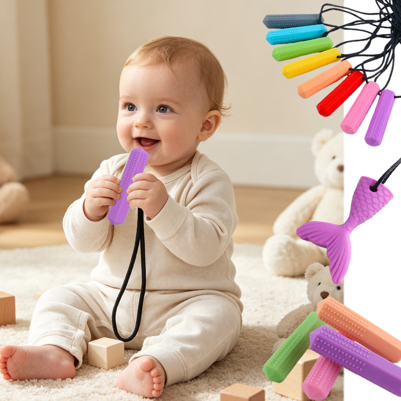 Baby Products A To Z - 1 stuk siliconen bijtring kinder kauwketting