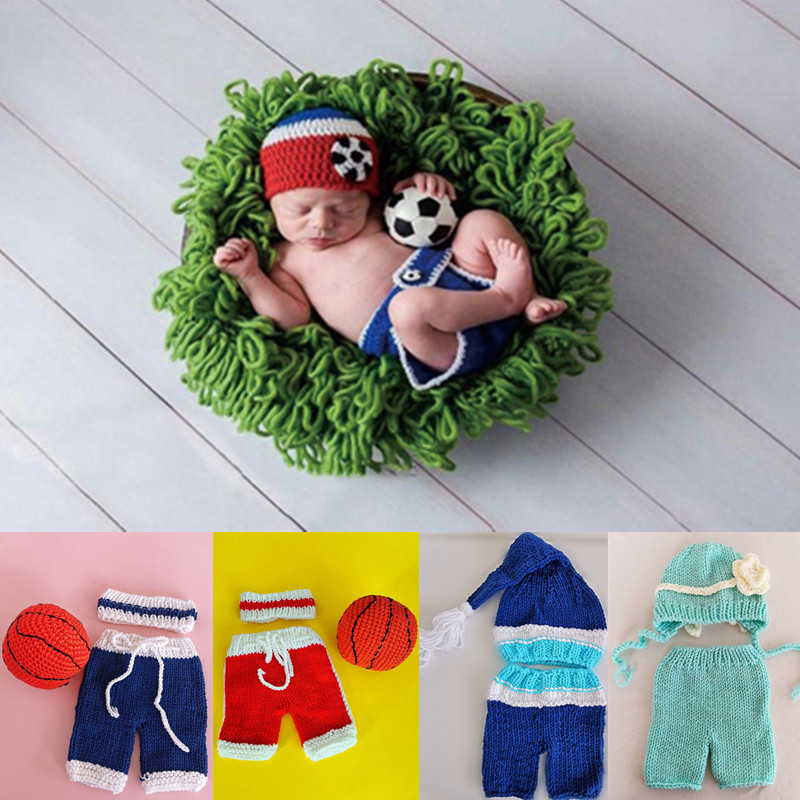 Baby Products Expo - 3/2 Pcs/Set Pasgeboren Fotografie Props Kostuums