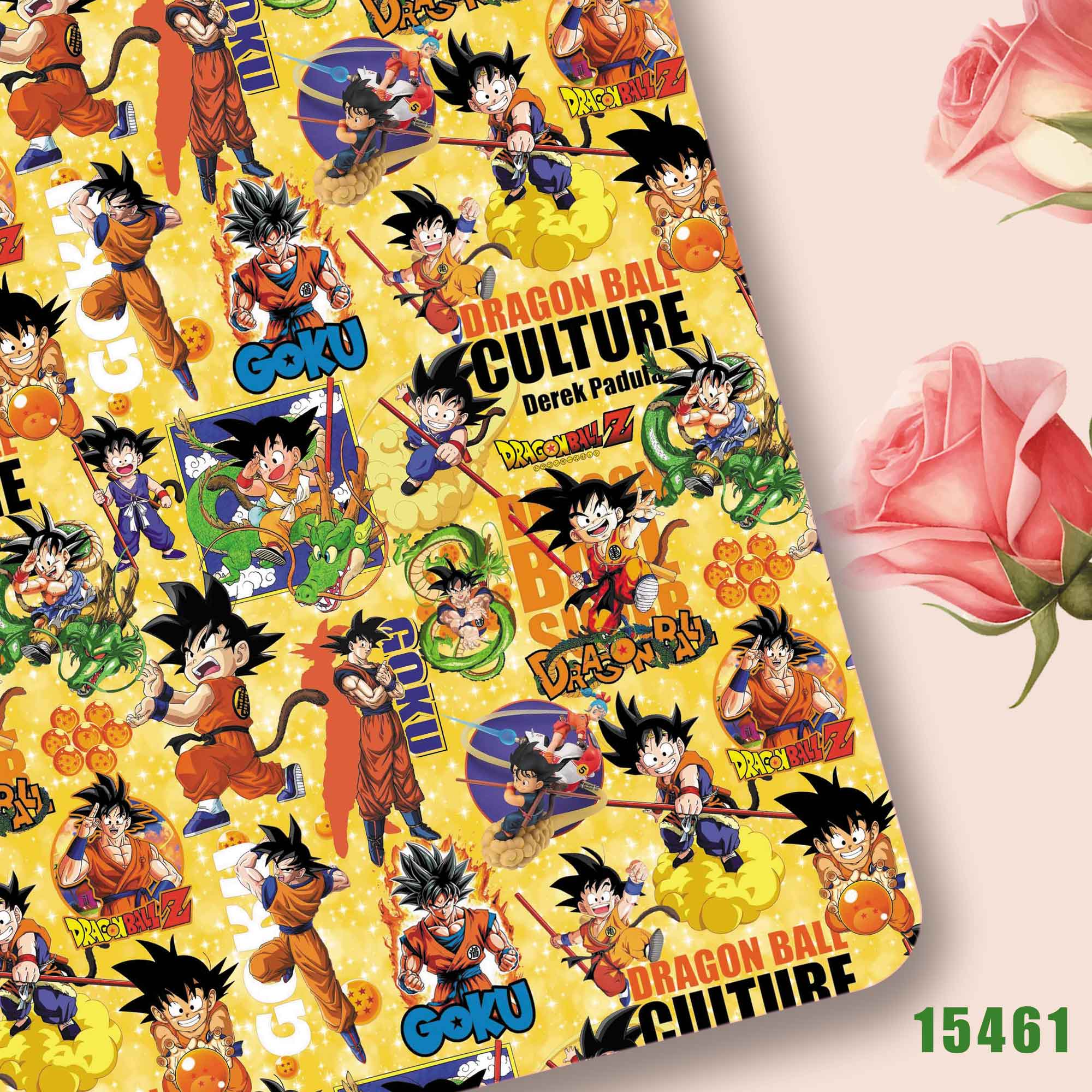 Baby Products Expo - 140*50cm Dragon Ball Polyester/100% Katoen/Satijn Stof