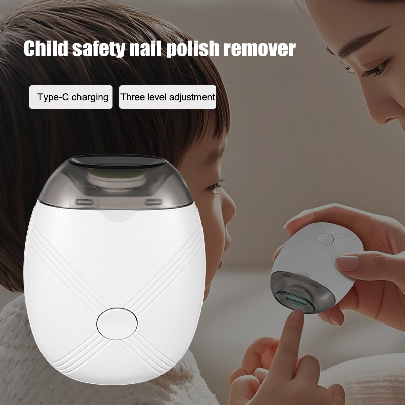 Baby Nail Trimmer Electric - Baby-nageltrimmer Elektrisch met lamp Vingernagelsnijder Polijsten