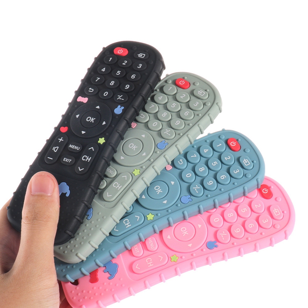 Baby Products Expo - 1PC Siliconen Babyspeelgoed TV Afstandsbediening Vorm