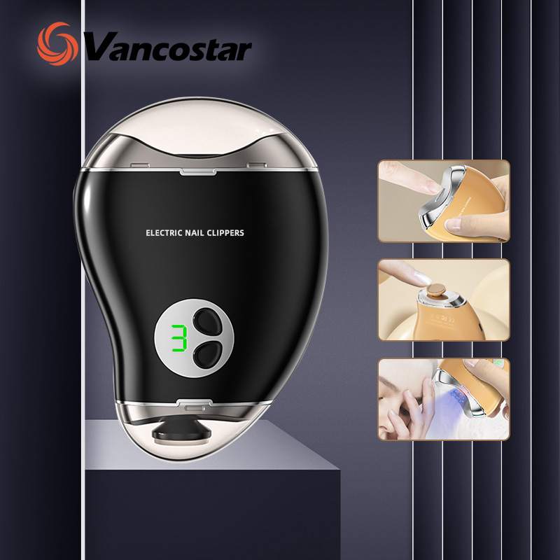 Baby Nail Trimmer Electric - 2-in-1 Automatische Nagelschaar Elektrische Trimmer Vijl