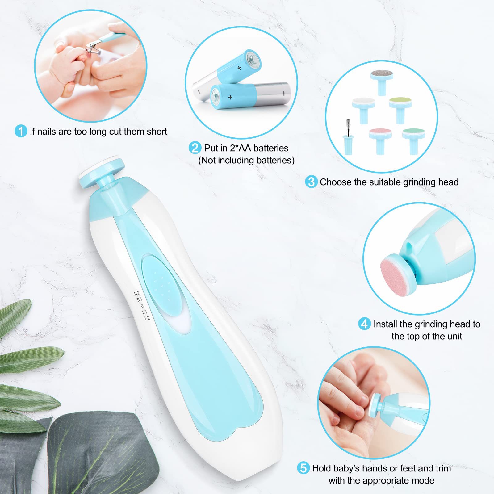 Multifunctionele elektrische b - Baby Nail Trimmer Electric recensie en prijs
