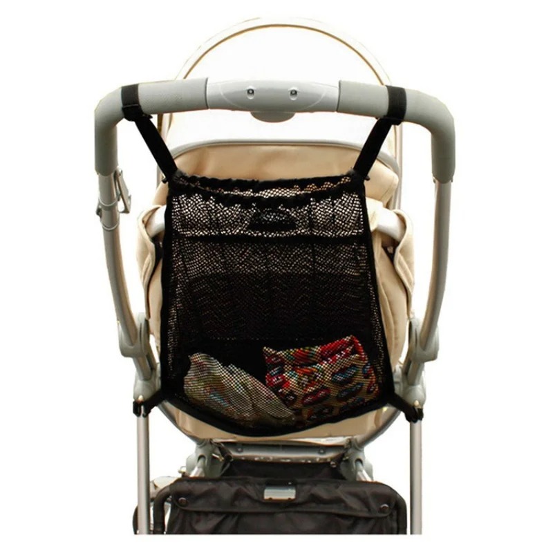 Opbergnet voor kinderwagen, op - Zwitsal Baby Products recensie en prijs
