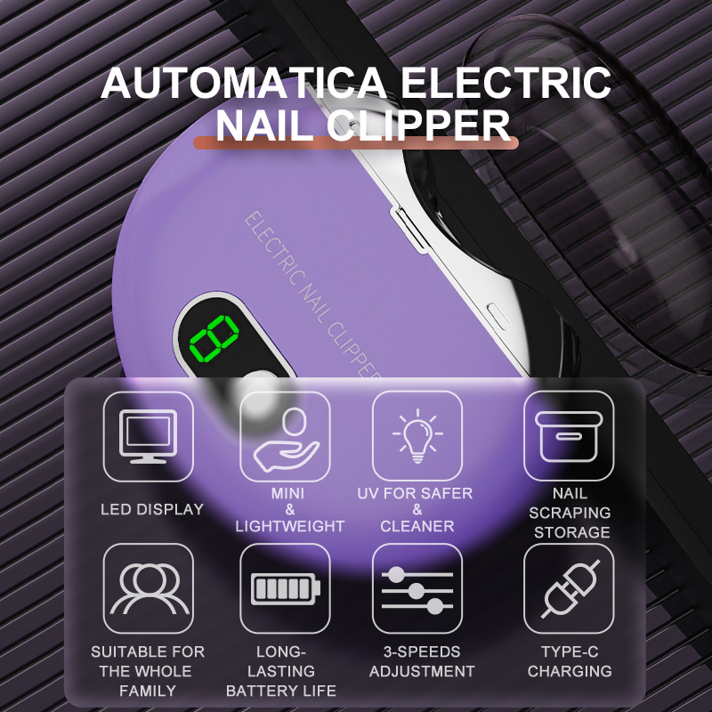 Elektrische nagelknipper 3 sne - Baby Nail Trimmer Electric recensie en prijs