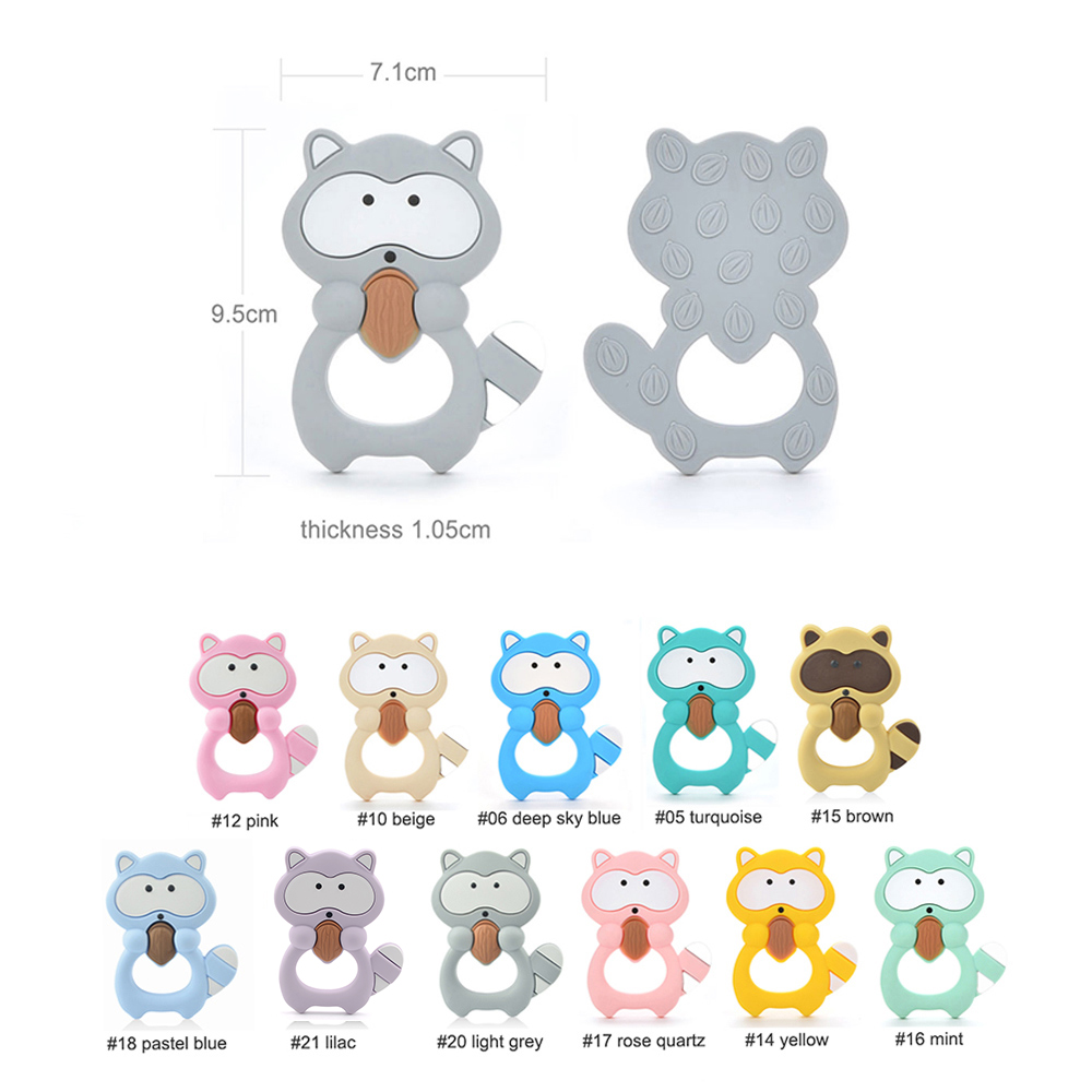 1PC Wasbeer Siliconen Bijtring - Baby Products Expo recensie en prijs