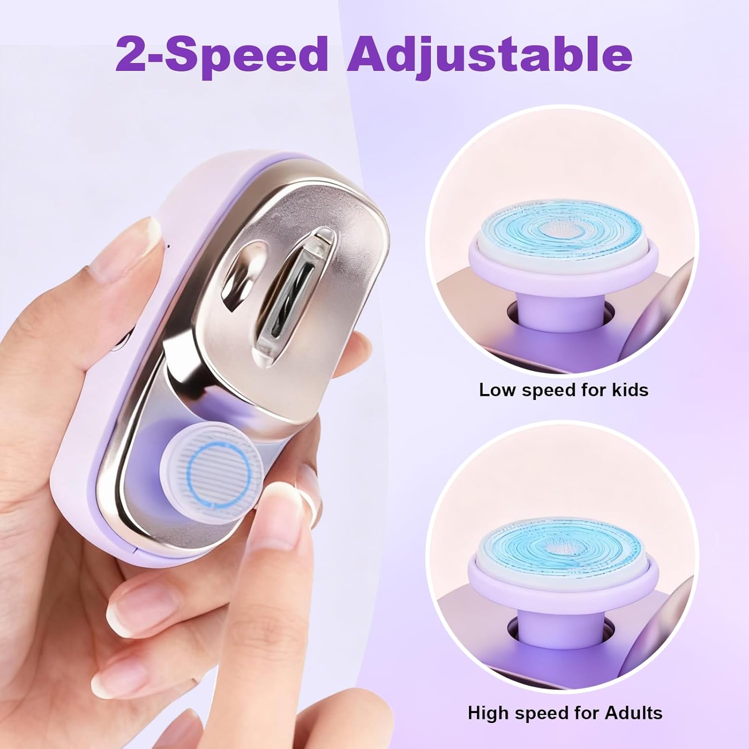 Elektrische nageltrimmer met l - Baby Nail Trimmer Electric recensie en prijs