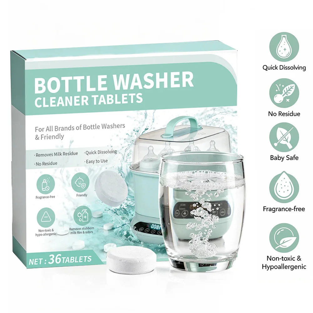 Ontkalktabletten voor babyfles - Zwitsal Baby Products recensie en prijs