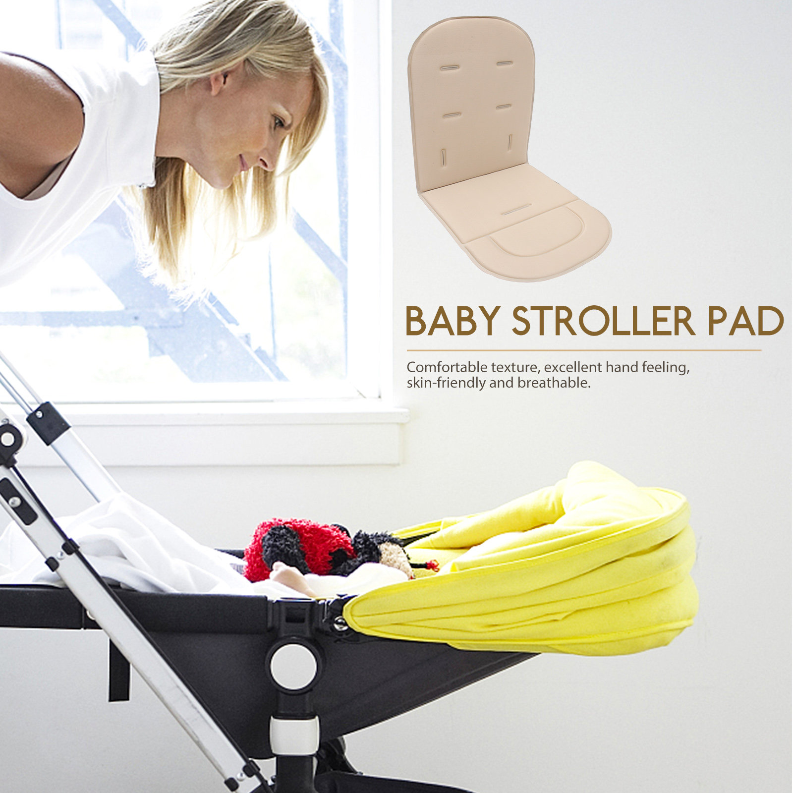 Kinderwagenkussen Katoen Ademe - Stroller Accessories recensie en prijs