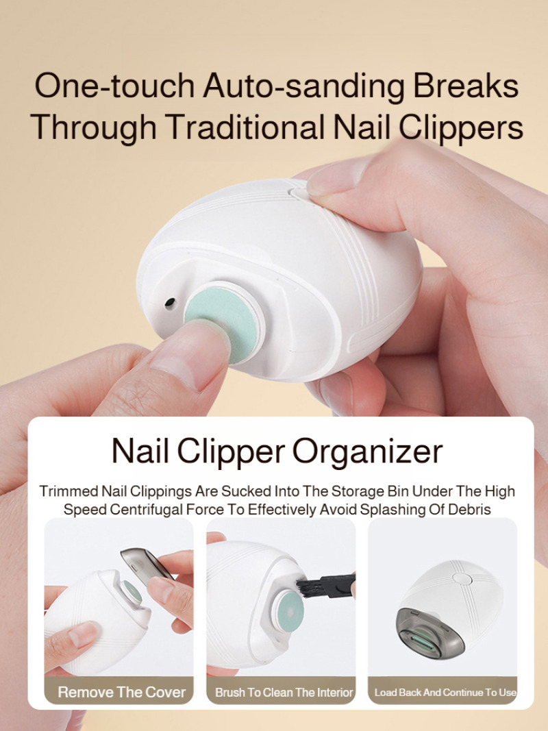 Elektrische nagelknipper voor  - Baby Nail Trimmer Electric recensie en prijs